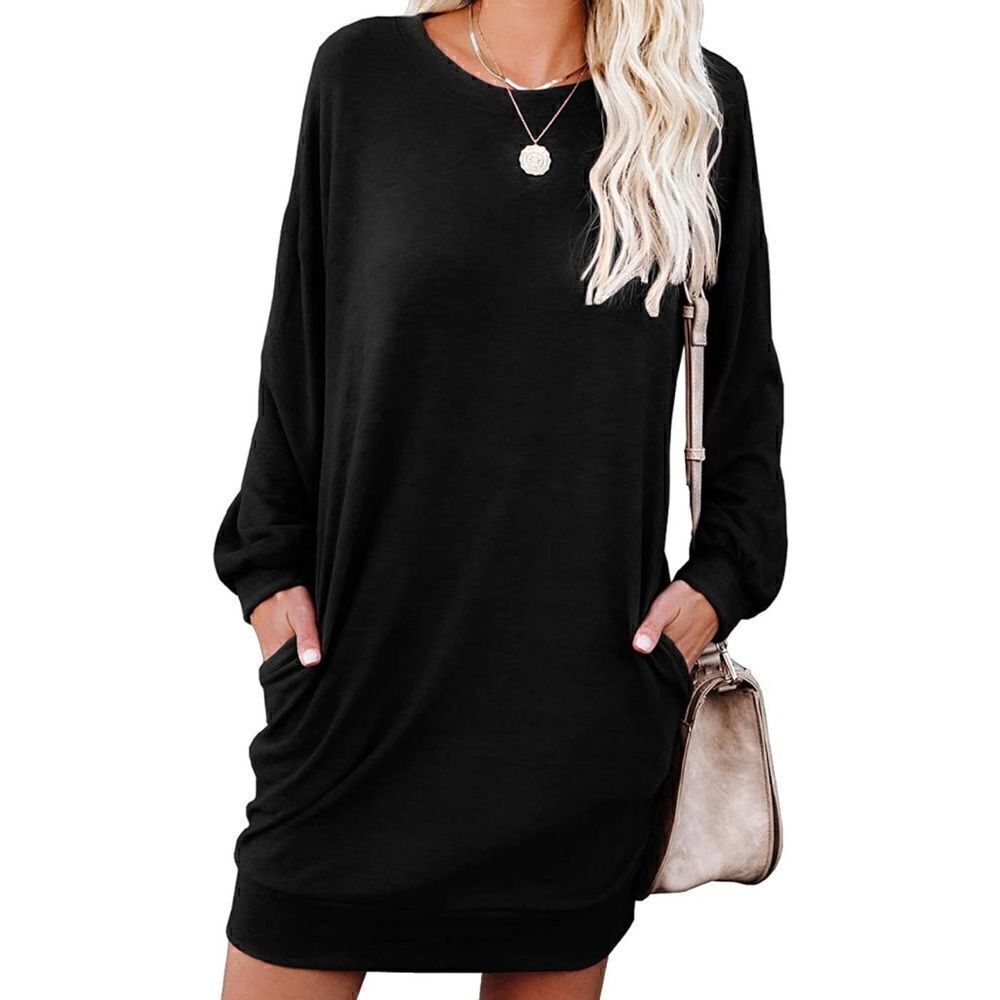Casual Black Dress